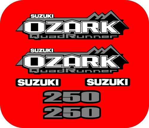 Adesivo serbatoio atv - serbatoio, suzuki