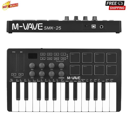Tastiera controller midi - midi, 25