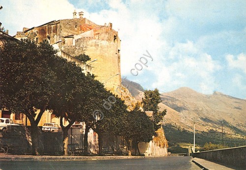 Cartolina carini castello - cartolina,