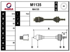 Albero motore MAZDA 323 IV F C