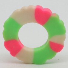 Gommina da collezione anni 80 Eraser Japan - Salvagente con cuori