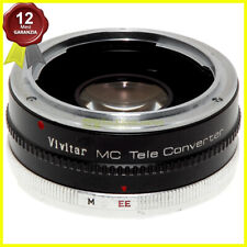 Moltiplicatore di focale Vivitar 2x per fotocamere reflex analogiche Konica