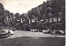 GENOVA - PEGLI: Parco Campeggio Villa Doria - particolare    1958