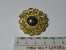 BOTTONE COLOR ORO DOPPIA