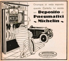 ADVERTISEMENT 1927 MICHELIN