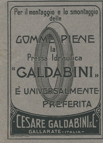 Pubblicità 1920 cesare - 1920, ca.