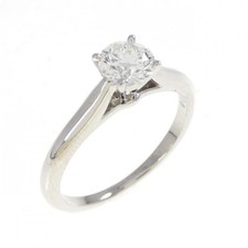 Autentico anello solitario