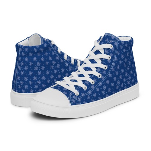 Scarpe donna alte tela con - in,