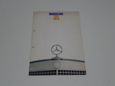 MERCEDES BENZ 280 S - 280 SE DEPLIANT BROCHURE PROSPEKT (Z4)