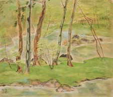 QUADRO GIAPPONESE PAESAGGIO DA