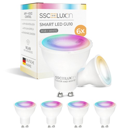 Pezzi ssc luxon - 6, gu10