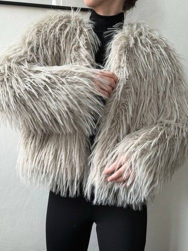 Cappotto pelliccia sintetica