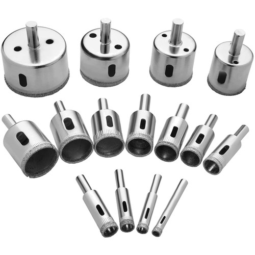 Set punte diamantate pezzi - punte, 15