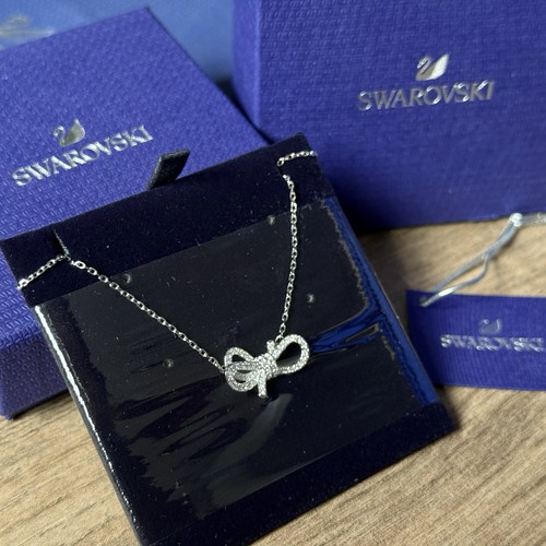 Collana con nastro swarovski - collana,