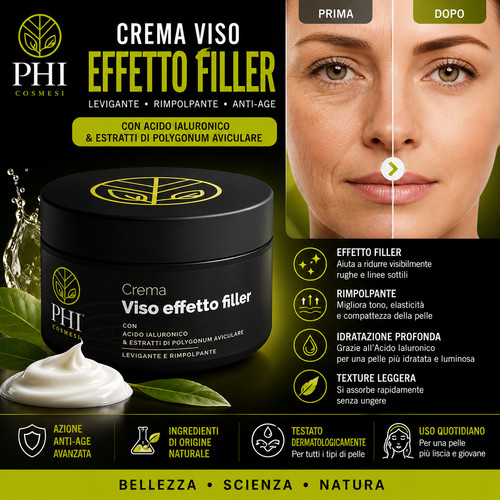 Phi crema viso effetto filler - viso,