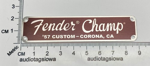 Logo fender champ - logo, per