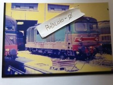 Fotografia Locomotore Diesel FS D 445.1001 Taranto  Settembre 1986