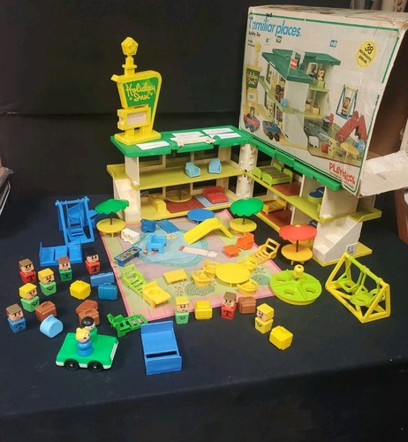 Playset vintage playskool - playset,