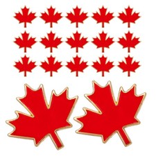  24pcs Canadian Maple Leaf