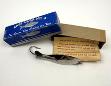 Vintage NOS J Jacobsen & Sons BASS-OOKA NO. 4 Spoon For Salmon & Bass