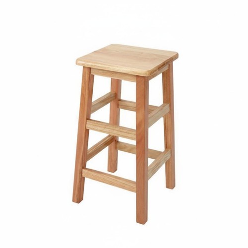Sgabello alto gambe - a, legno