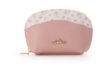 MARRON CREAM POUCH BAG Samantha Thavasa Petit Choice Rosa 2025 Giappone