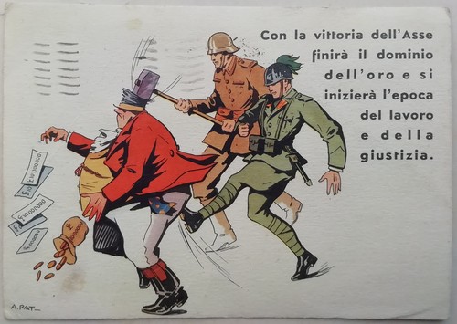 Cartolina propaganda pat - propaganda,