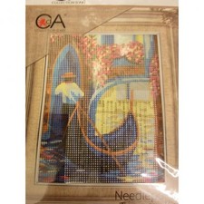 KIT/QUADRO MEZZO PUNTO 20X25 "GONDOLIERE"