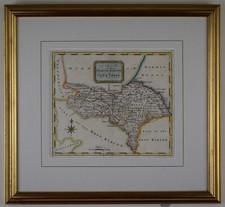 North Riding Yorkshire. Mappa