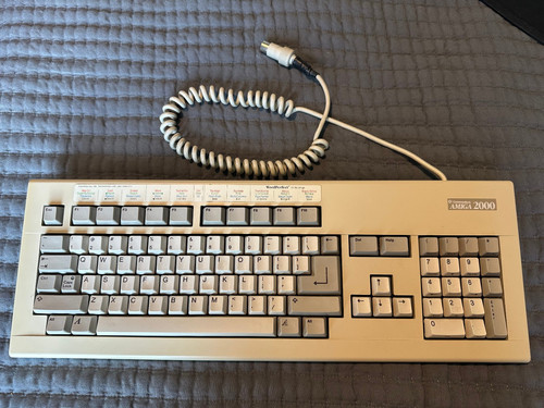 Tastiera commodore amiga a2000 - tastiera,