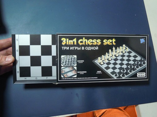 Scatola gioco scacchi dama - scatola,