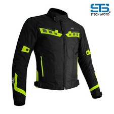 Moto giubbotto in tessuto da