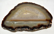 Affascinante GRANDE SEZIONE GEODE di QUARZO AGATA CRISTALLO MINERALE QUARZITE 