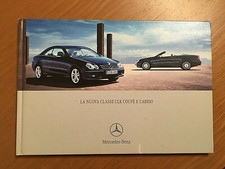 Mercedes Benz classe CLK Coupè e Cabrio elegante brouchure cartonata 2011