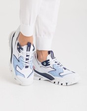 Calvin Klein Jeans Clarice sneaker con suola spessa bianco blu scarpe da ginnastica 39 40