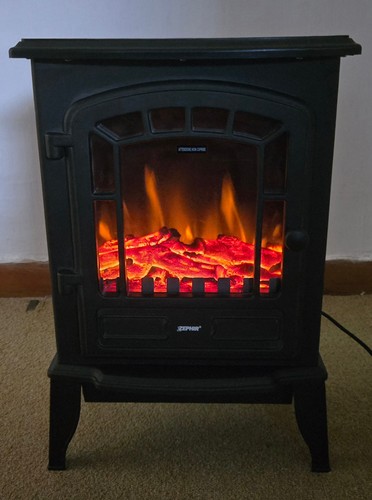 Stufa elettrica caminetto