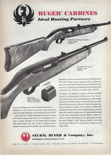 1965 ruger armi - da, fuoco