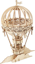 Puzzle 3D Legno Mongolfiera