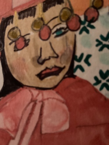 Aceo acquerello arte pj - arte, di