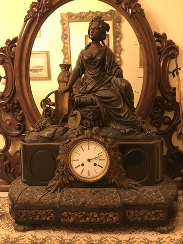 Grande orologio tavolo - grande, da
