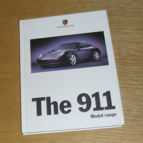 Porsche 911 996 brochure
