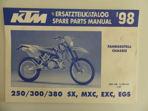 Ktm 250 300 380 - mxc, egs
