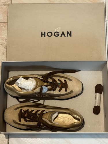 Hogan scarpa sneakers oro - hogan,