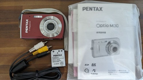 Pentax optio m30 rosso - pentax,