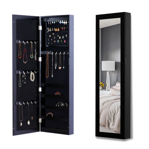 Homcom armadio portagioie - homcom, con