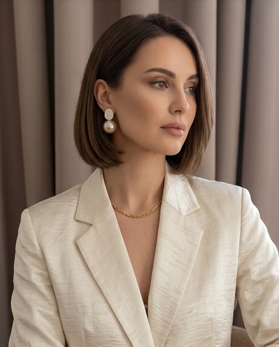 Eleganti orecchini pendenti