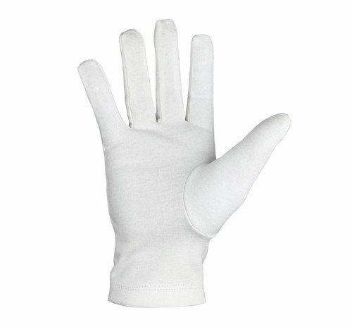 Guanti massonici cotone nylon - cotone,