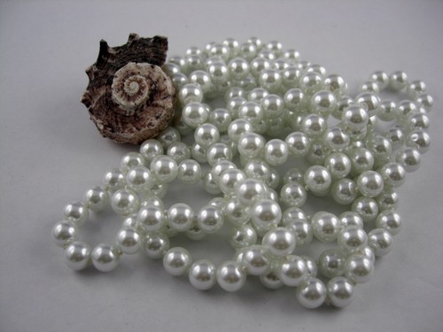 Collana perle extra lungo - di,