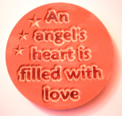 Stampo per placca cuore - , angelo