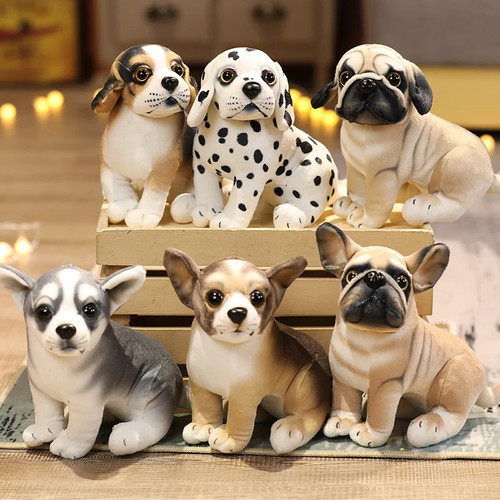 Peluche pupazzo miguel bulldog - pupazzo,